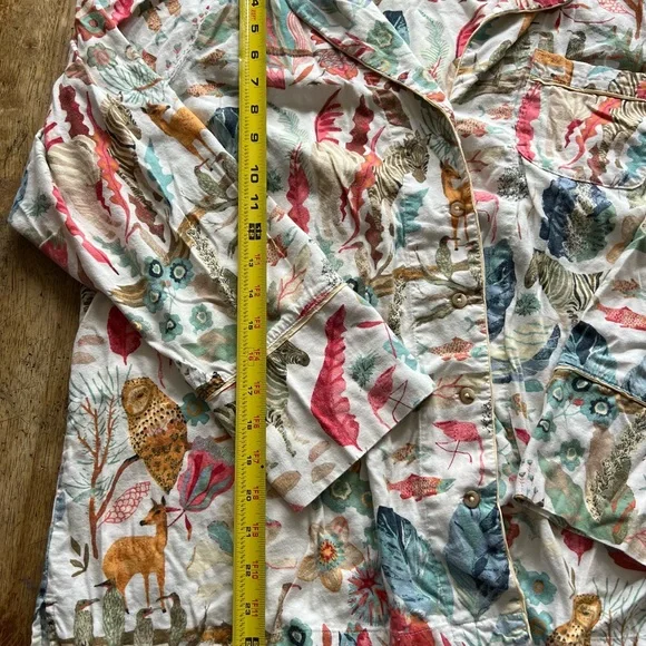 Anthropologie Multicolor Floral Pajama Set - Picture 11 of 15